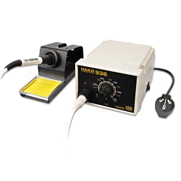 Hakko 936W Máy Hàn Trạm Điều Chỉnh Nhiệt Độ 60W Màu Trắng